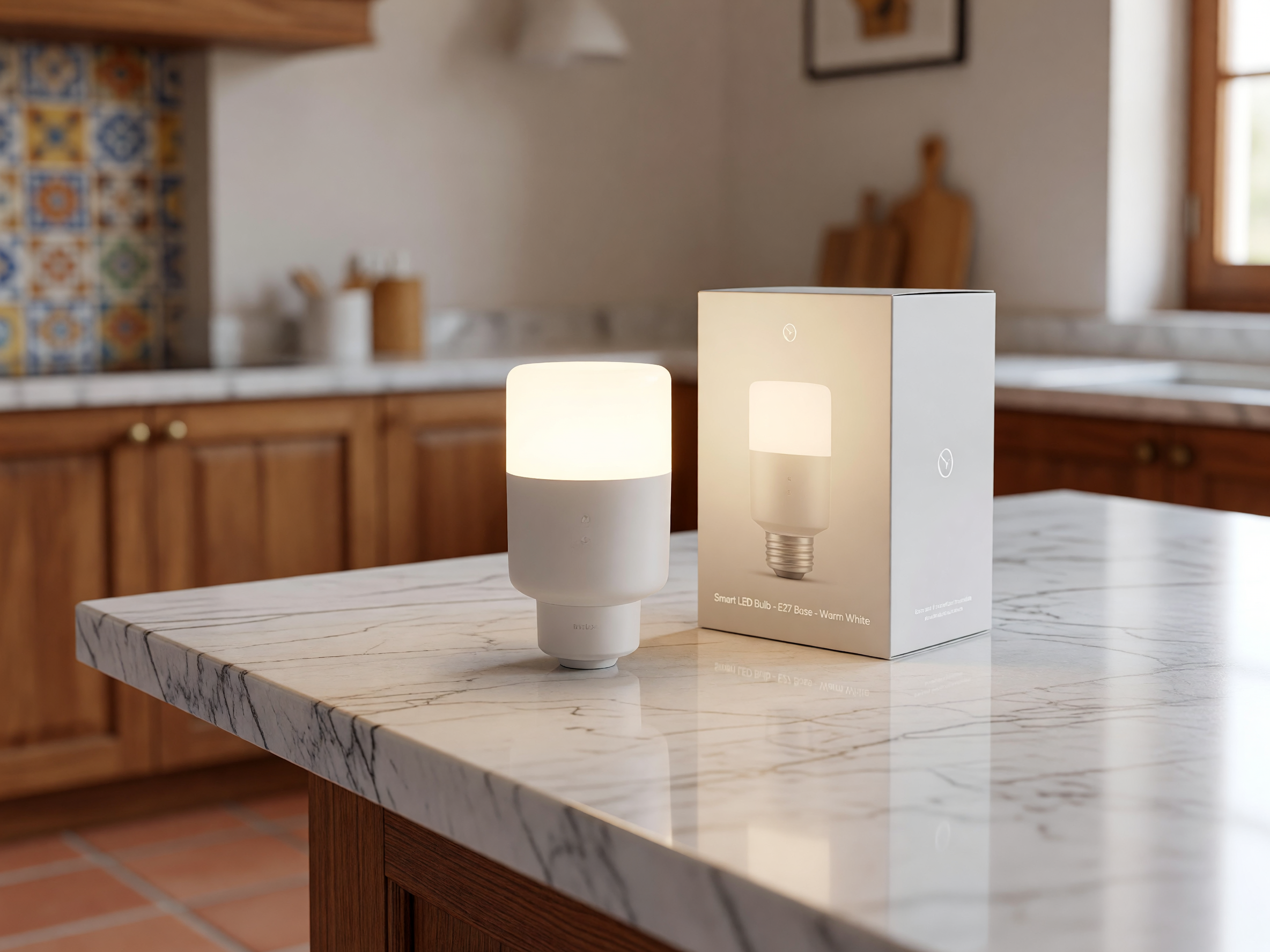 Foco LED inteligente con control de temperatura de color